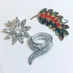 Vintage JR JB & Ciro Brooch Bundle